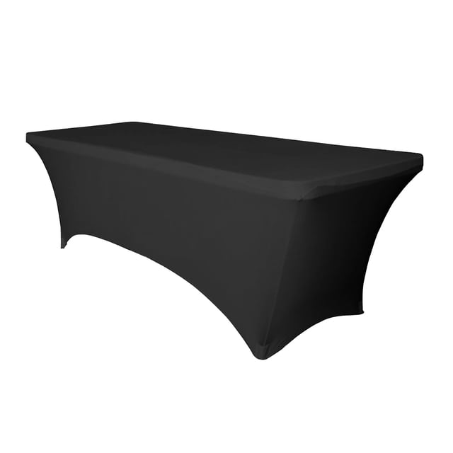 Tafelrok BRASQ 183x76x74cm zwart afbeelding