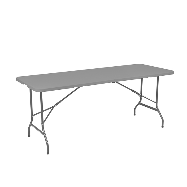 Vouwtafel BRASQ 180x70x74cm FT180 grijs afbeelding