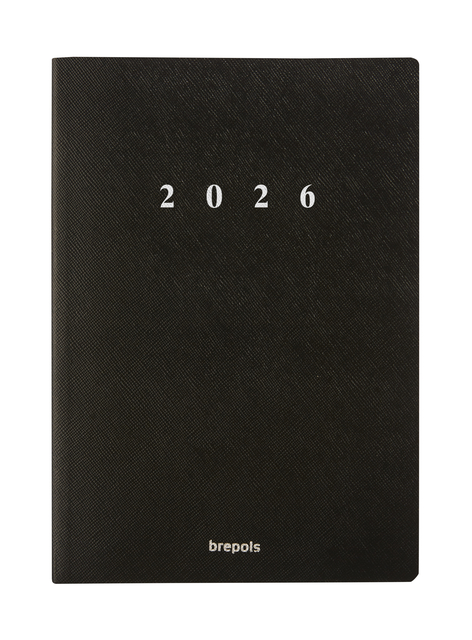 Agenda 2026 Brepols Essential Urban 7dagen/2pagina&apos;s Urban zwart afbeelding