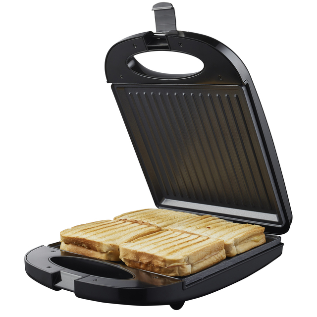 Tosti apparaat Tomado XXL 1200 Watt zwart — Foto 2 van 2