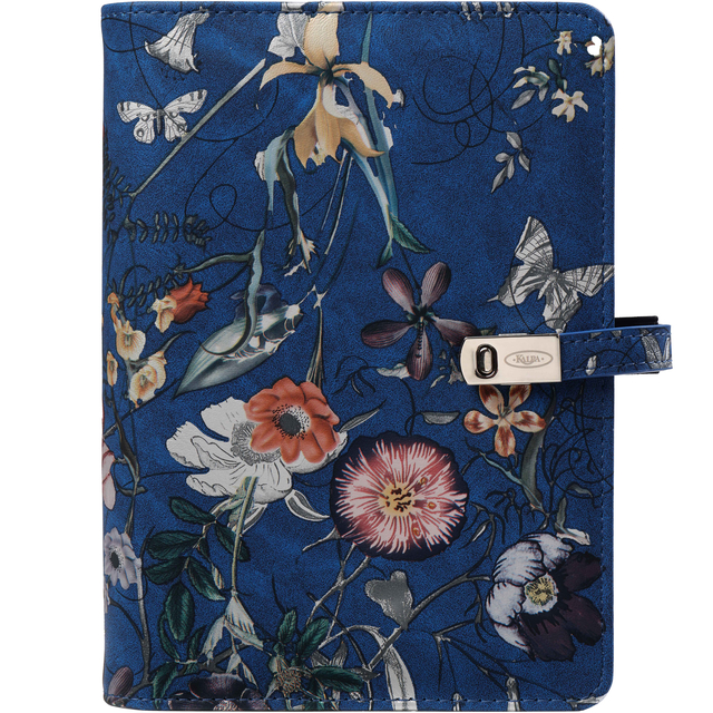 Organizer Kalpa Personal inclusief agenda 2025/26 7dagen/2pagina&apos;s bloemenzee blauw afbeelding