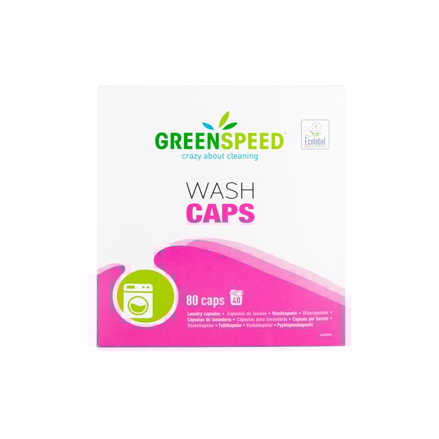 Wasmiddel Greenspeed Wash Caps universeel 80 stuks afbeelding