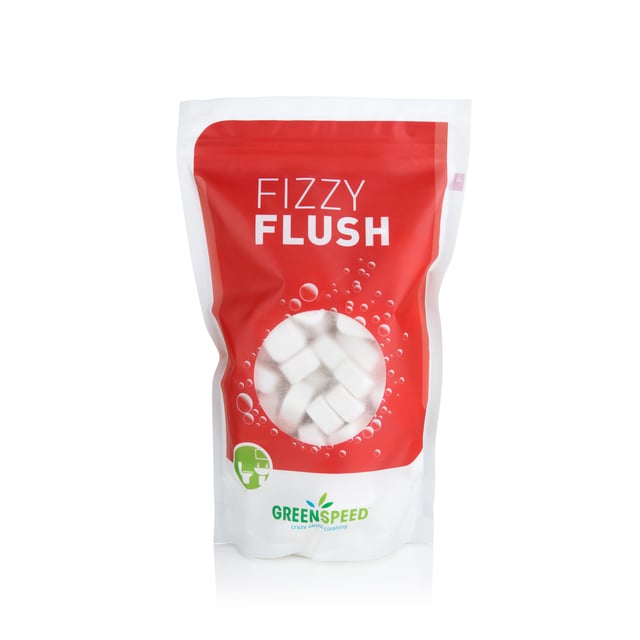 Toiletreinigingstablet Greenspeed Fizzy Flush 15g 75 stuks afbeelding