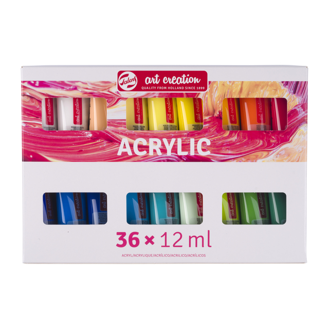 Acrylverf Talens Art Creation set à 36 kleuren afbeelding