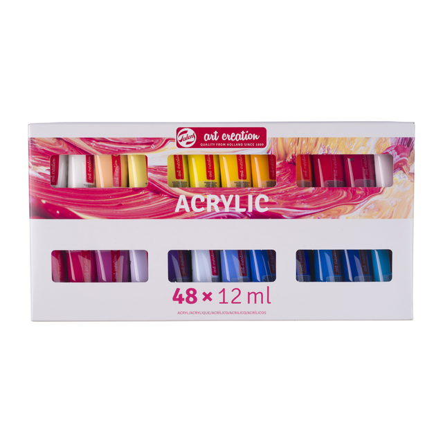 Acrylverf Talens Art Creation set à 48 kleuren afbeelding