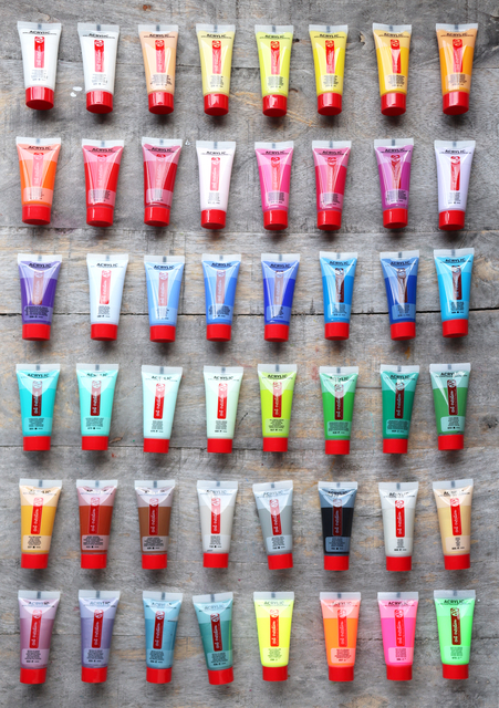 Acrylverf Talens Art Creation assorti 48 tubes à 12ml — Foto 2 van 2