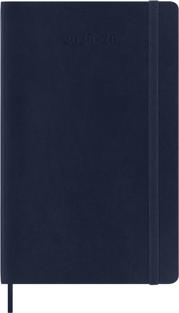 Agenda 2025/2026 Moleskine 18M Planner Weekly 7dagen/1pagina large sc sapphire blue afbeelding