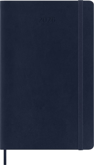Agenda 2026 Moleskine 12M Planner Weekly 7dagen/1pagina large sc sapphire blue afbeelding