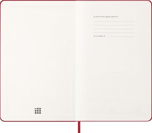 Agenda 2026 Moleskine 12M Planner Weekly 7dagen/1pagina large hc scarlet red-2