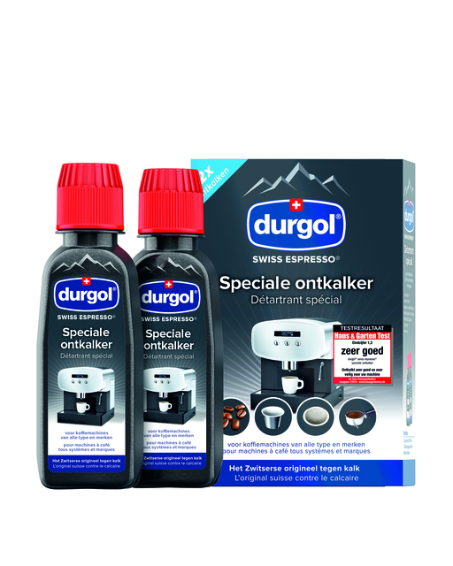 Ontkalker Durgol swiss espresso 2x125 ml afbeelding