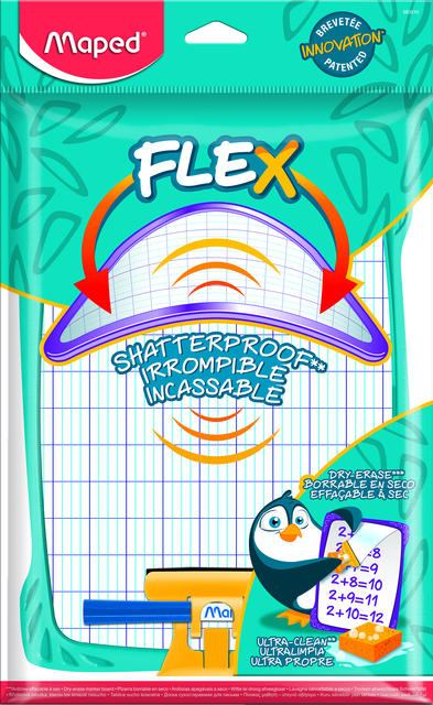 Whiteboard Maped Flex onbreekbaar assorti afbeelding