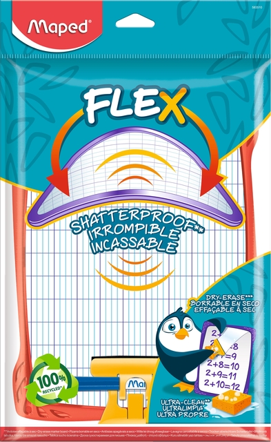 Whiteboard Maped Flex onbreekbaar assorti afbeelding