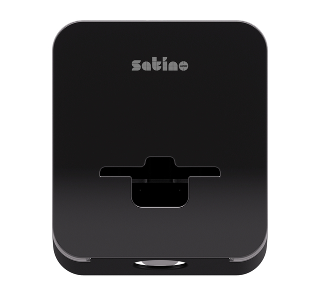Dameshygiënedispenser Satino FC1 Hyginity FemCare zwart 333443 — Foto 2 van 2