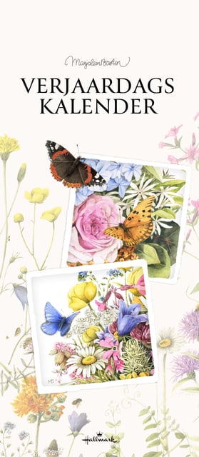 Verjaardagskalender lang Marjolein Bastin 14x34cm afbeelding