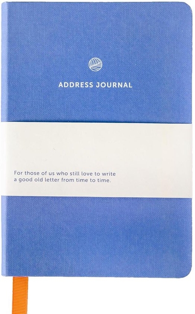 Notitieblok A6 blauw A Journal lijn afbeelding