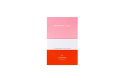 Notitieblok A6 roze/rood A journal lijn