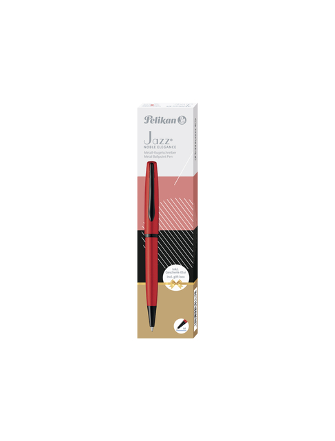 Balpen Pelikan Jazz Noble Elegance K36 medium red afbeelding