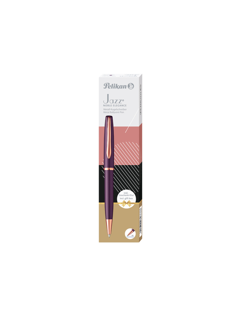 Balpen Pelikan Jazz Noble Elegance K36 medium viola afbeelding