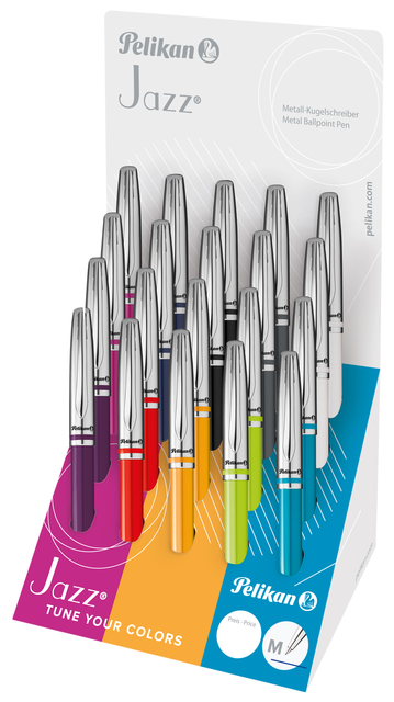 Balpen Pelikan Jazz Classic K35CD-20 medium assorti afbeelding