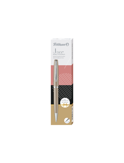 Balpen Pelikan Jazz Noble Elegance K36 medium taupe afbeelding
