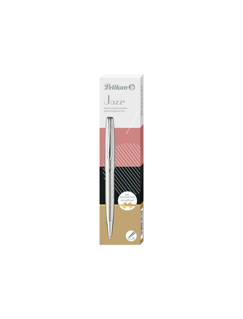 Balpen Pelikan Jazz Noble Elegance K36 medium silver afbeelding