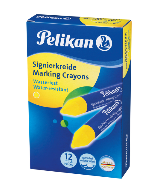 Markeerkrijt Pelikan 762/12 geel afbeelding
