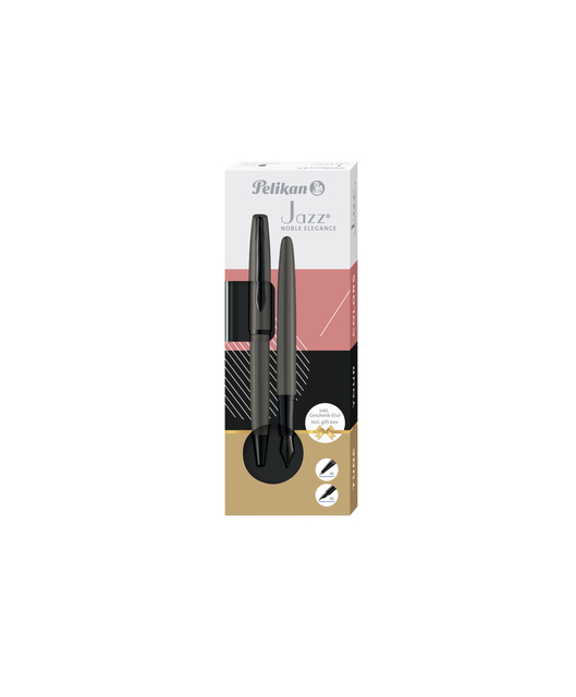 Schrijfset Pelikan Jazz Noble Elegance K36+P36 metaal stone afbeelding