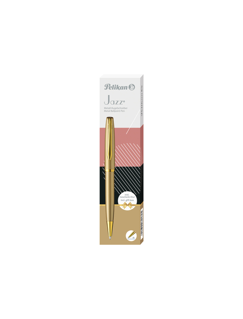 Balpen Pelikan Jazz Noble Elegance K36 medium gold afbeelding