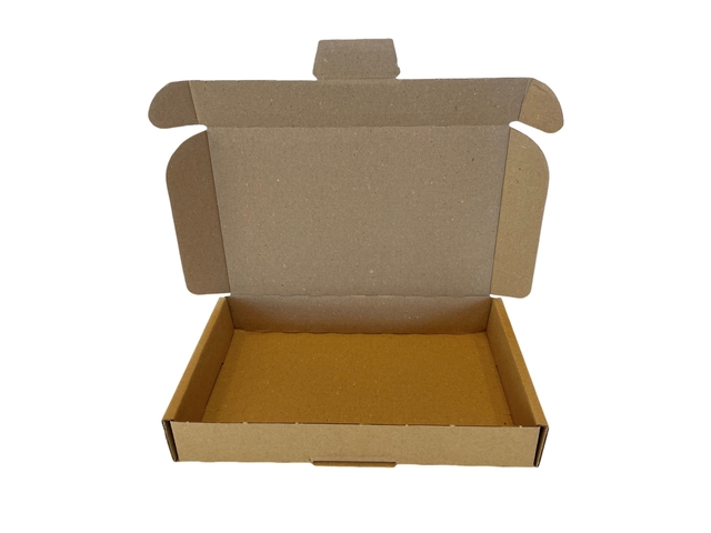 Brievenbusbox IEZZY A4 360x255x26mm karton bruin afbeelding