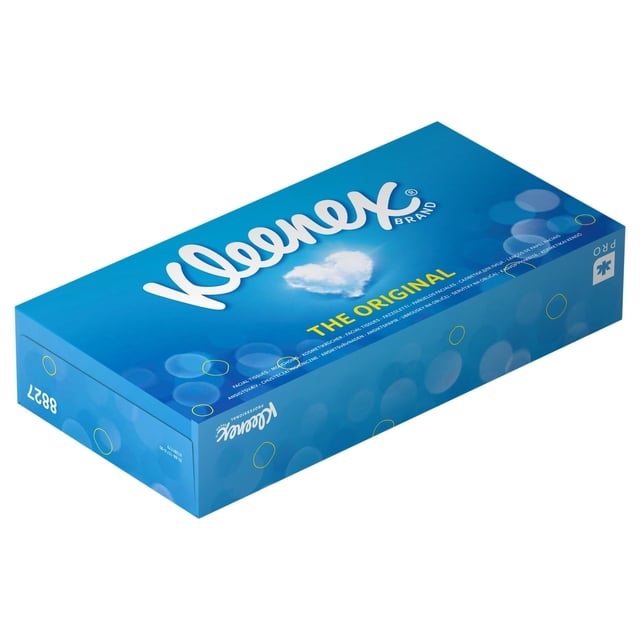 Facial tissues Kleenex 2-laags 100 vel wit 8827 afbeelding