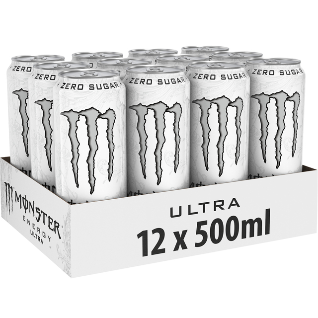 Energiedrank Monster ultra suikervrij blik 500ml — Foto 2 van 2