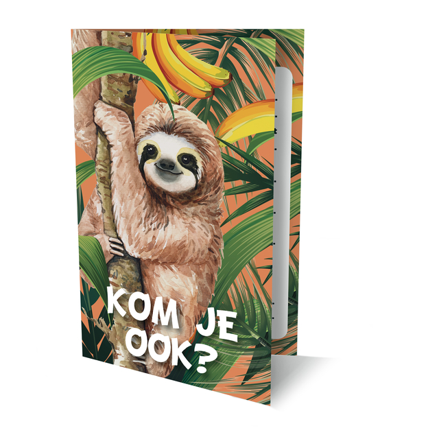 Luiaard uitnodiging PK 937 Interstat