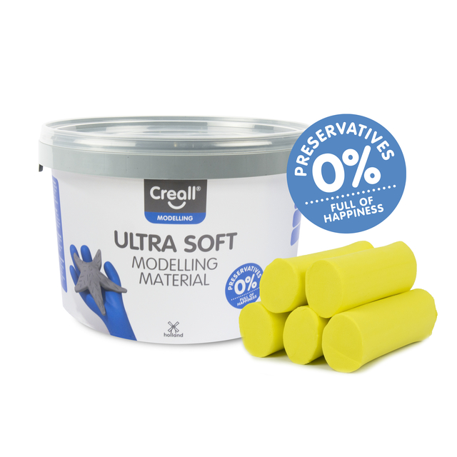 Klei Creall Play-it Ultra Soft helder geel 1100 gram — Foto 2 van 2