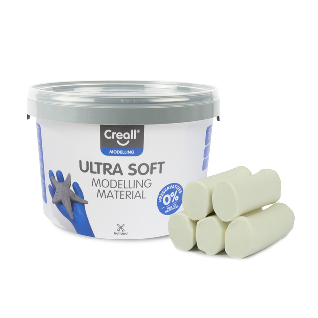 Klei Creall Play-it Ultra Soft helder wit 1100 gram afbeelding