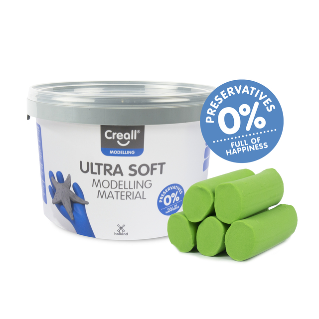 Klei Creall Play-it Ultra Soft helder groen 1100 gram — Foto 2 van 2
