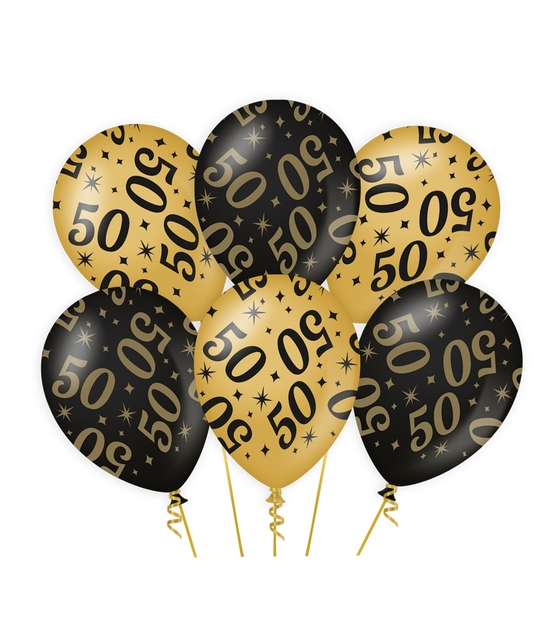 Classy party balloons 50 afbeelding