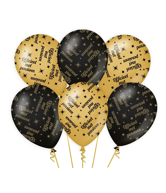 Classy party balloons Pensioen afbeelding