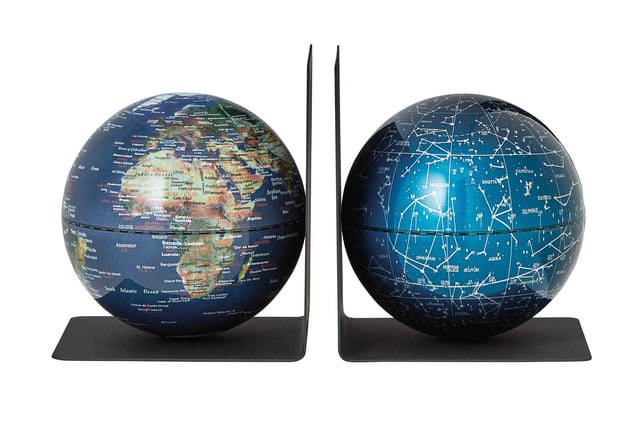 Boekensteun Troika met magnetische globes 13cm set à 2 stuks assorti afbeelding