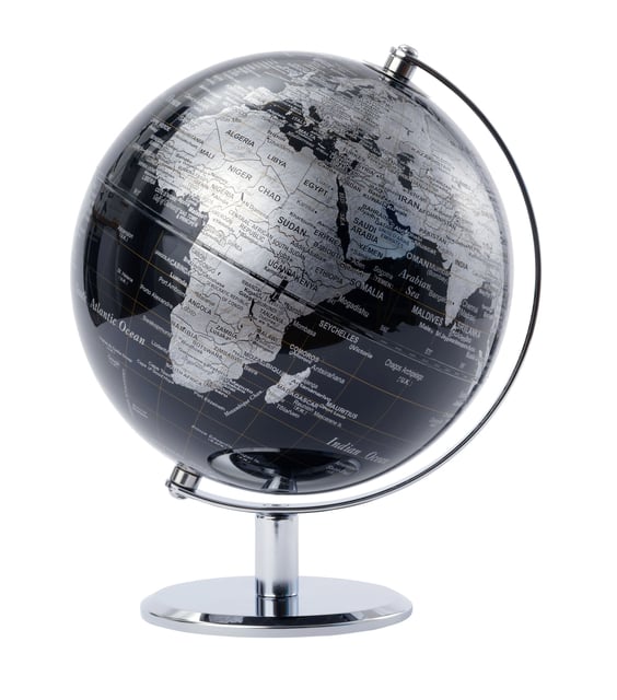 Globe Troika 20cm zwart-zilver afbeelding