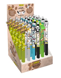 Gelschrijver Online Magixx Fun Wild Life 0.7mm assorti