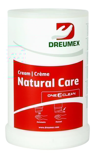 Handcrème Dreumex Natural Care vulling One2clean 1500ml afbeelding
