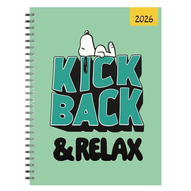 Agenda 2026 Lannoo bureau 170x230 Peanuts 7dagen/2pagina&apos;s afbeelding