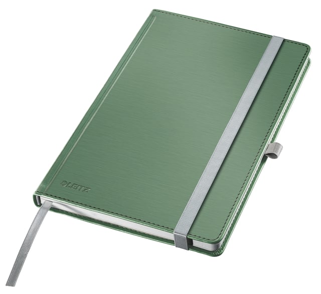 Notitieboek Leitz Style A5 lijn 160 pagina&apos;s 100gr groen afbeelding