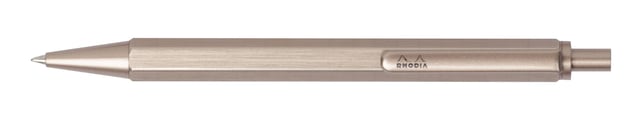 Balpen Rhodia scRipt medium rozenhout afbeelding