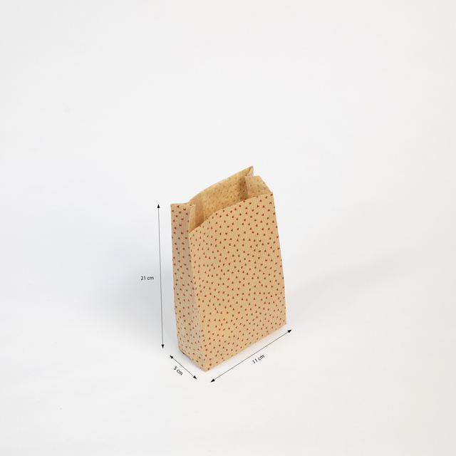 Cadeauzak Clairefontaine 12x24x4.5cm kraft harten 50 stuks — Foto 2 van 2