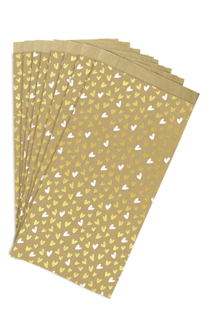 Cadeauzak Claierfontaine 16x30x5cm kraft harten 50 stuks afbeelding