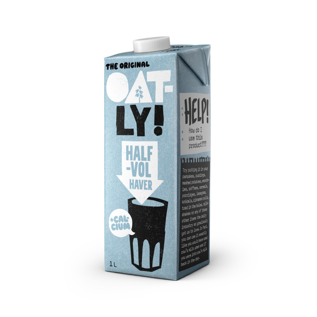 Haverdrank Oatly halfvol 1 liter afbeelding