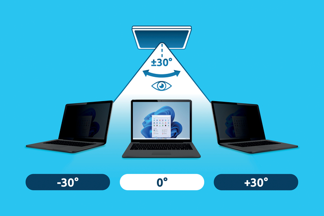Privacyfilter Kensington 2-weg voor 14" laptops 16:10 — Foto 2 van 2