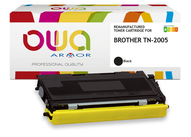 Toner OWA alternatief tbv Brother TN-2005 zwart jumbo afbeelding