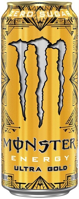 Energiedrank Monster ultra gold suikervrij blik 500ml afbeelding